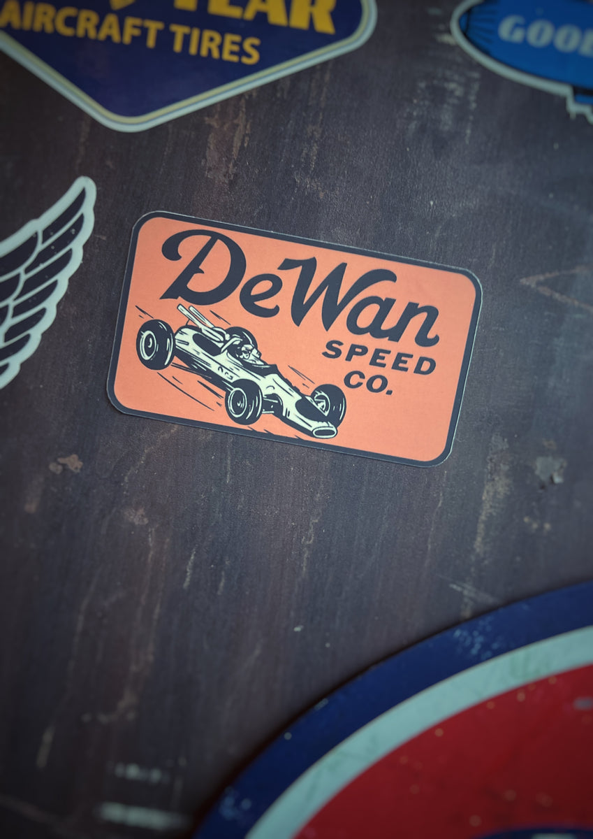 Dean Speed Sticker DeWan Speed Co. Indy Sticker – DeWan Co